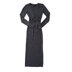 House of harlow black glitter maxi dress - size XS